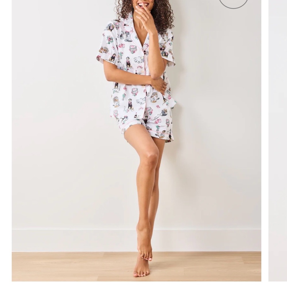 Printfresh Short PJ Set in Fur Ever Yours (Dogs Getting Married)